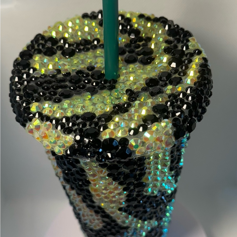 Bedazzled Leopard Starbucks Cup!